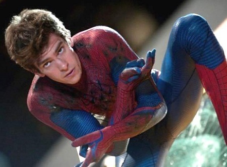 Andrew Garfield as The Amazing Spider-Man